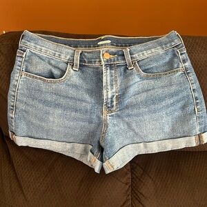 Old navy denim shorts Size 8